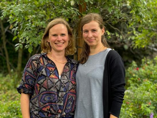 Friederike Lück und Jana Legenhausen