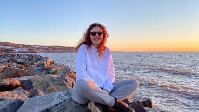 Arche Antigonish Marie Meer Sonnenuntergang