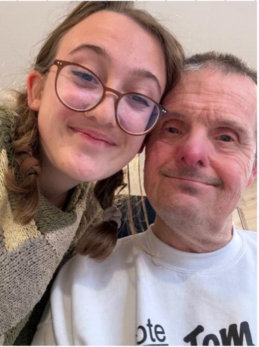 Freiwillige mit Core Member in L' Arche Boston North